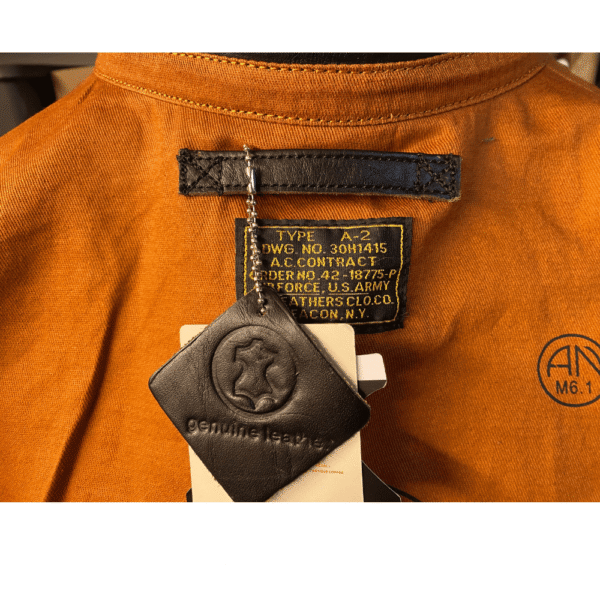 Blouson Pilote Cuir A2 US Air Force – Reproduction WW2 en Cuir de Cheval