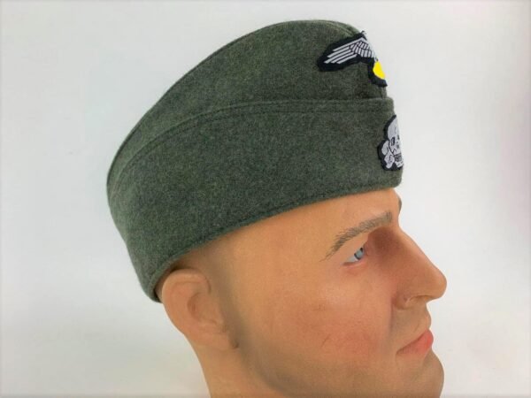 Calot Allemand Modèle 40 Feldgrau – Reproduction Historique Waffen SS