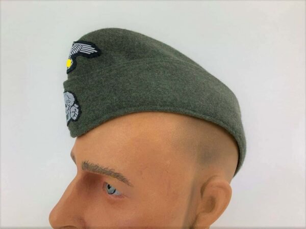 Calot Allemand Modèle 40 Feldgrau – Reproduction Historique Waffen SS