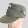 Casquette Allemande M.43 Feldgrau – Reproduction Elite Waffen SS Normandie WW2