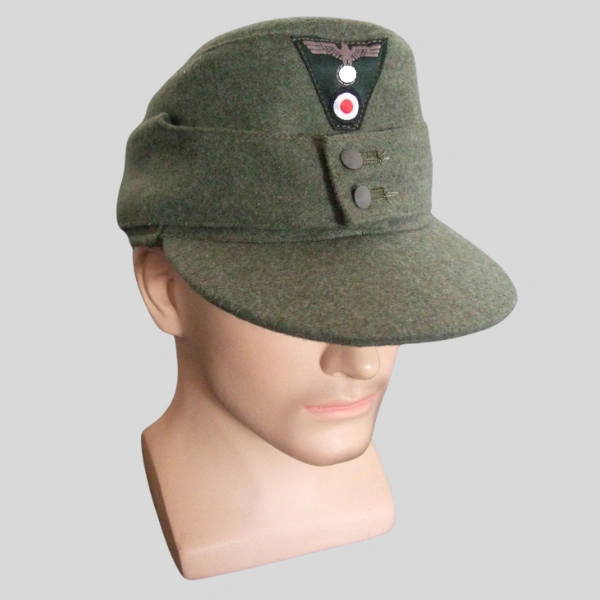 Casquette WH M43 Feldgrau - Modèle 2 boutons