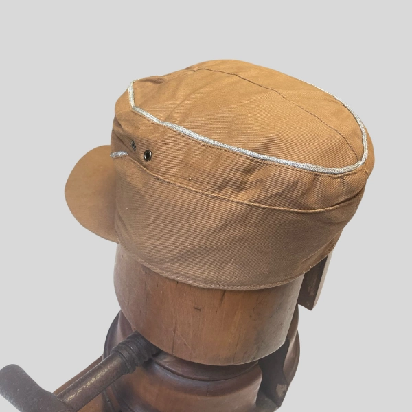 Casquette Officier Luftwaffe M41 – Reproduction Tropicale Afrika Korps WW2
