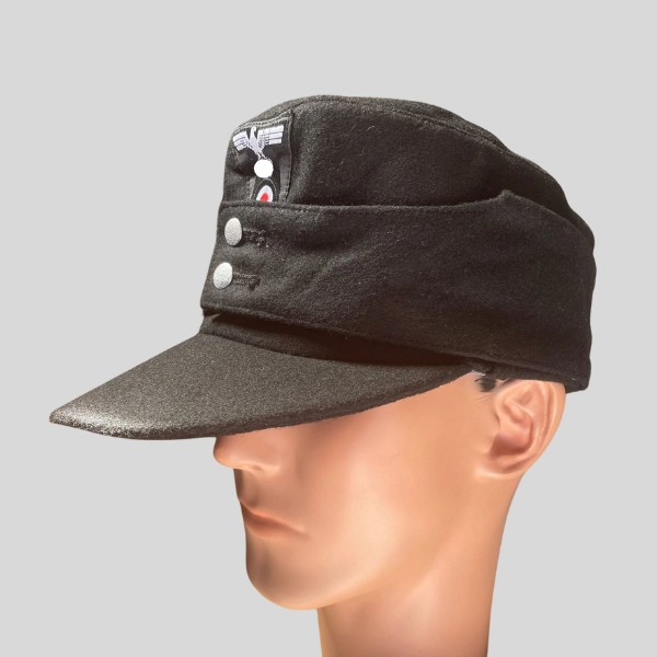 Casquette Allemande Panzer WH 2 boutons - Repro WW2
