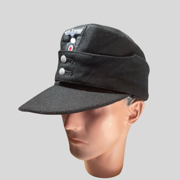 Casquette Allemande Panzer WH 2 boutons - Repro WW2