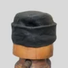 Casquette Panzer Élite 2 boutons Noire en Laine - Repro Premium