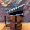 Visor Cap Casquette Officier Allemand WW2 Laine Feldgrau - Militaria WW2