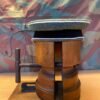 Visor Cap Casquette Officier Allemand WW2 Laine Feldgrau - Militaria WW2
