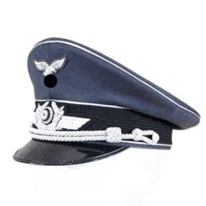 Visor Cap Casquette Officier Luftwaffe Allemande - Reproduction WW2