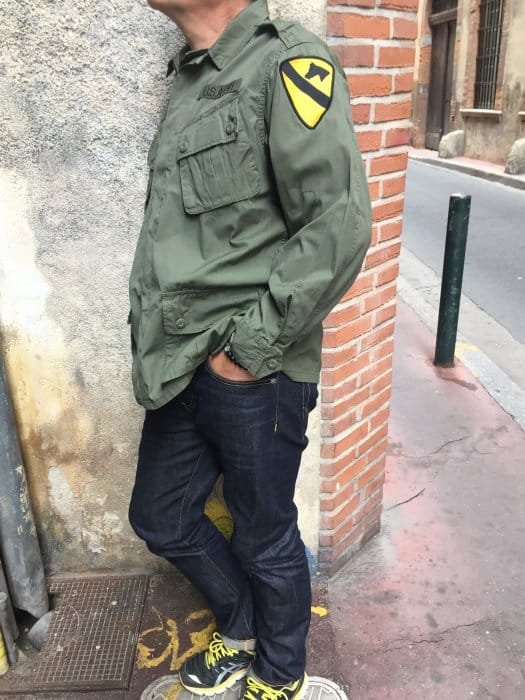 Veste Militaire US Vietnam M64 Jungle 1st Cavalry - Reproduction Premium