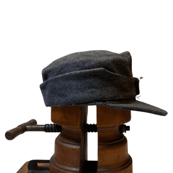 Casquette M42 Luftwaffe – Reproduction Historique "1 Bouton" – WW2 (Bleu Gris)