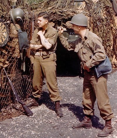 Chemise Moutarde US M37