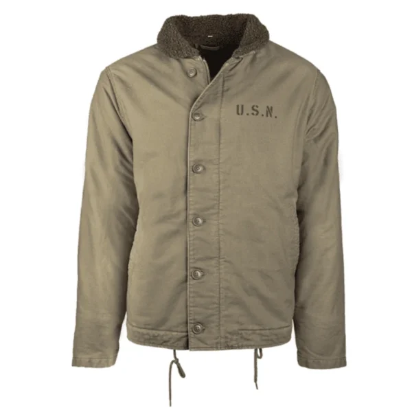 Deck Jacket US Navy WW2 – Veste de Pont Militaire Rétro et Robuste