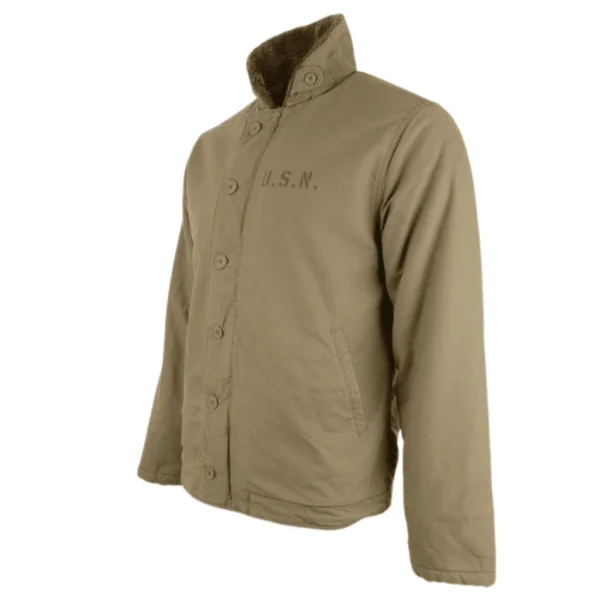 Deck Jacket US Navy WW2 – Veste de Pont Militaire Rétro et Robuste