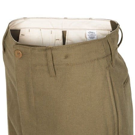 Pantalon Moutarde US M.37 - Militaria Premium WW2