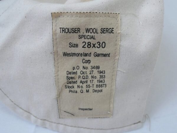 Pantalon Moutarde US M.37 - Militaria Premium WW2