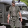 Veste Militaire US Vietnam M64 Jungle 1st Cavalry - Reproduction Premium