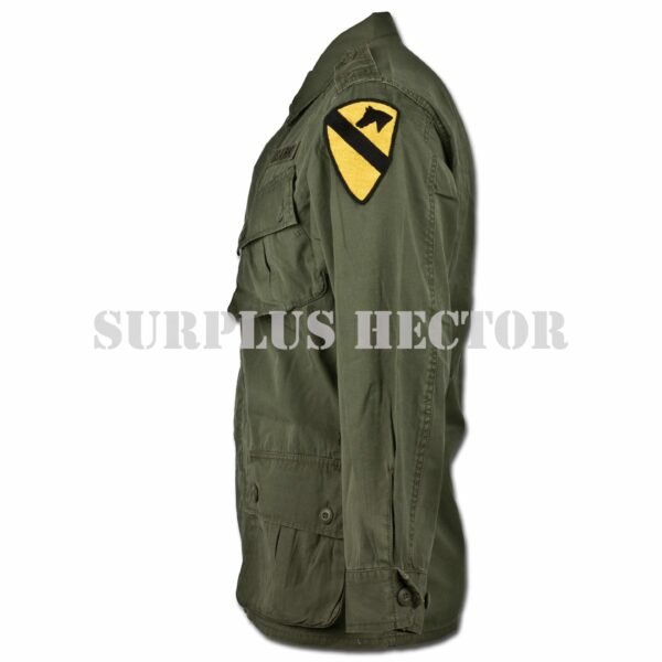 Veste Militaire US Vietnam M64 Jungle 1st Cavalry - Reproduction Premium